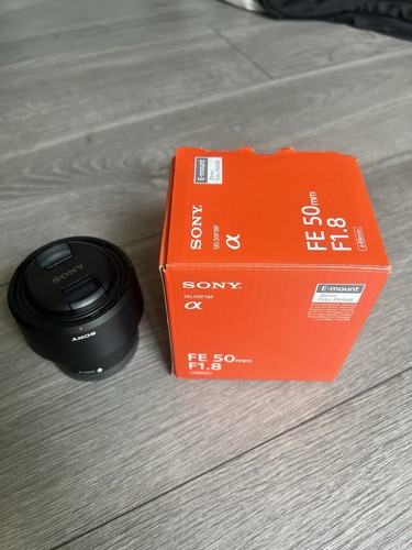 Sony 50mm 8 lens - sony, f/1.8