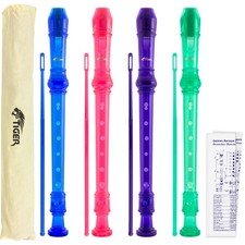 Tiger descant recorder - tiger, carry