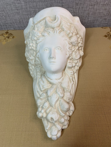 Vintage italian plaster lady - vintage,
