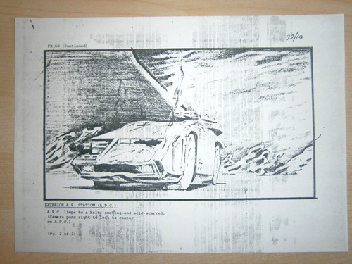 Storyboard from the - storyboard, movie