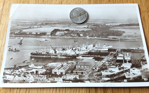 Aerial view the harbour - view,