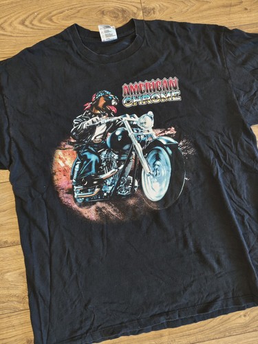 Vintage 90s american - american, chrome