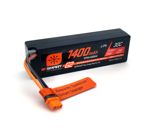 Spektrum 1400mah 30c 4v - 2s, 7.4v