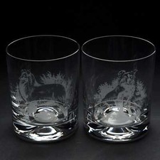 Sheltie Dog Whiskey Tumbler