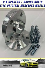 Alloy Wheel Spacers 20mm For Mercedes E Class W210 S210 Radius Original Alloy 66