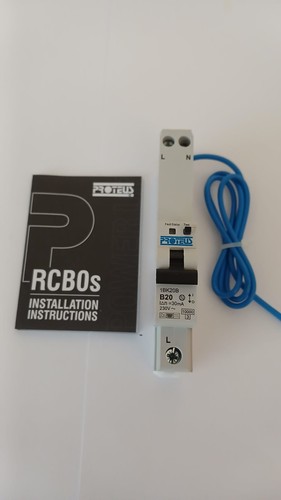 Proteus 1bk20b rcbo 20a mod - 1bk20b, 1