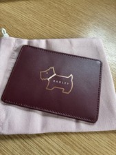 Burgundy leather new radley - new,