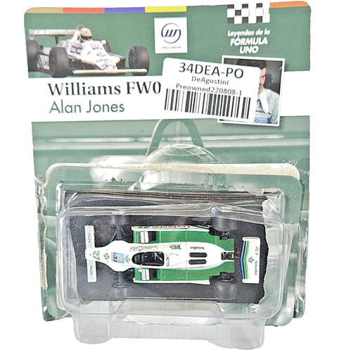 Deagostini williams fw07b alan - deagostini,
