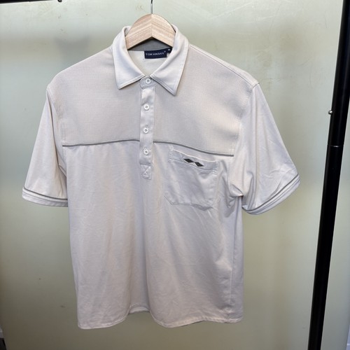 Tom hagan cream short - short, sleeve