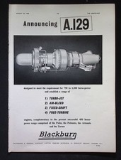 Original 1958 Advert Blackburn