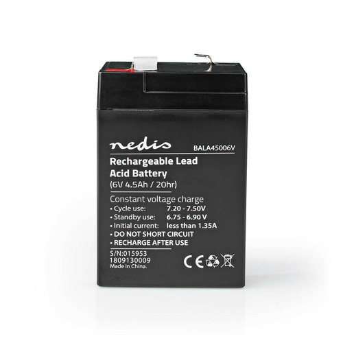 Nedis rechargable lead acid - nedis,