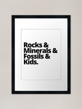 Rocks, Minerals, Fossils and
