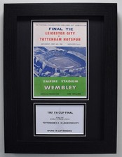 1961 FA Cup Final A4 Photo