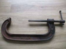 VINTAGE WODEN 12 inch Heavy Duty G CLAMP - 126/12 Made in England