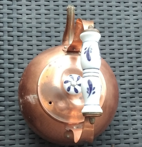 Vintage copper stove - vintage,