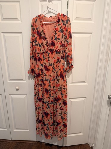 Floral maxi dress - maxi,