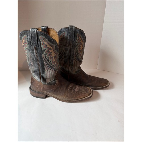 Tony lama brown leather - tony,