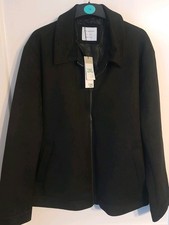 A Men's Faux Suede Black