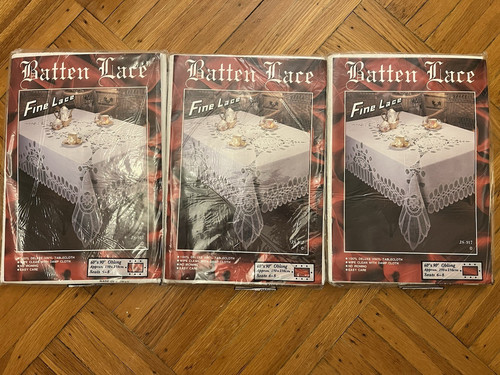 Lot vintage battan lace - lot, 3