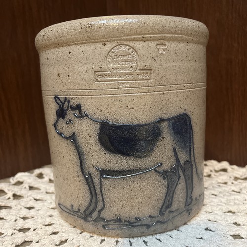 Rowe pottery 1985 cobalt - 1985,
