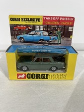 CORGI TOYS 275 ROVER P6 2000 TC TAKE-OFF WHEELS MINT in original box 1960’s