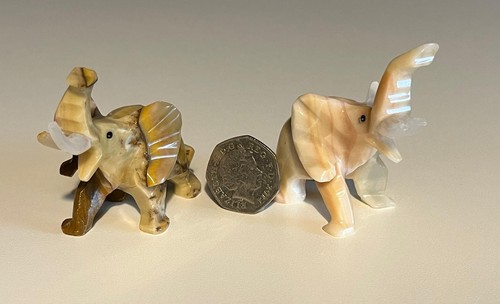 Pair oynx marble - of,