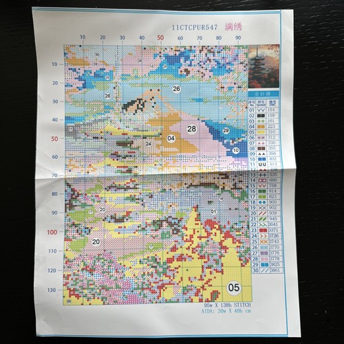 Counted cross stitch kit - counted,