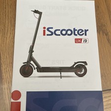 iScooter I9 E-Scooter with 350W Motor 25mph hardly used excellent CONDITION