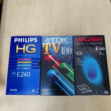 VHS Blank Tapes X3 Phillips