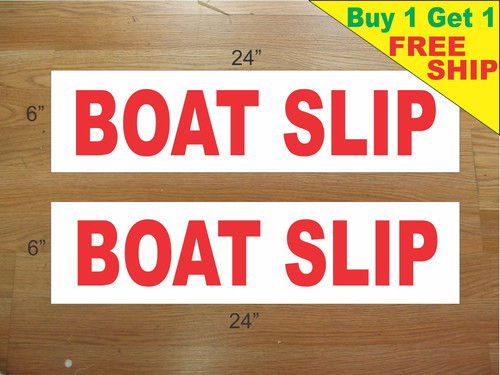 Boat slip x24 - 6"x24", real