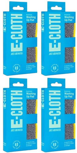 Cloth washing up kitchen - 4x, e-cloth