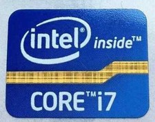 x3 Intel Core i7 Sticker Decal