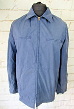 Vintage US Navy Man's lined Blue Deck Utility Jacket Large