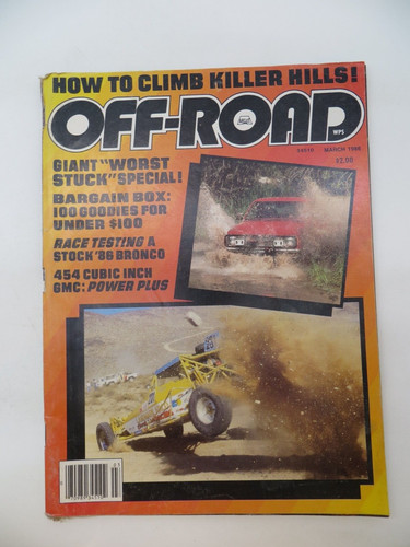 Off road magazine march 1986 - magazine,