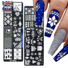 Steel Nail Stamping Plate Nail Art  Template Image Paint Polish Stencil