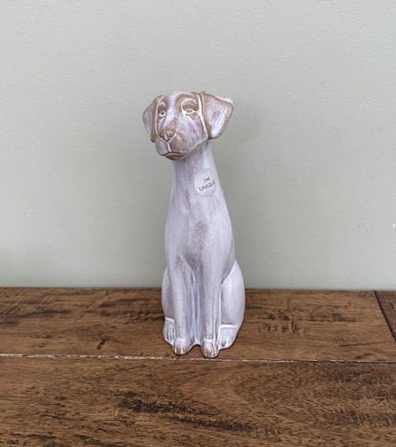 Next dog ornament - dog, glazed