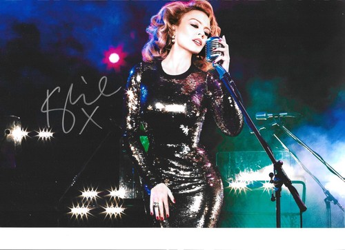 Kylie minogue signed - kylie,