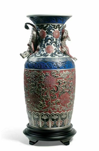 Lladró oriental vase - lladró,
