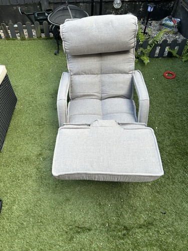 Floor chair with padded pillow - with,