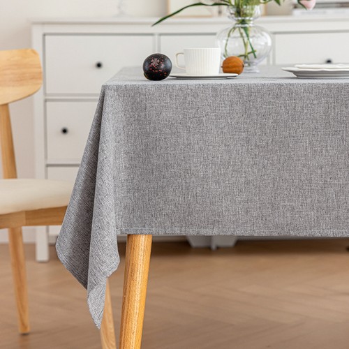 Waterproof linen tablecloth - waterproof,