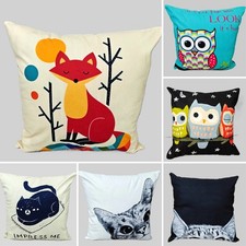 Cute Animal Cushion Cover