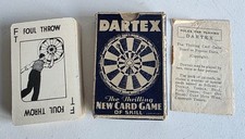 RARE ANTIQUE 1938 DARTEX CARD