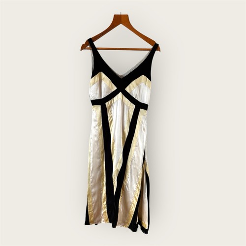 Oasis 100 silk dress multi - silk,