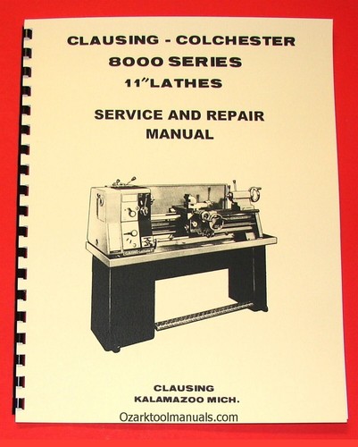 Clausing colchester 8000 - 11",