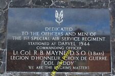 Photo 6x4 SAS Memorial Cairn