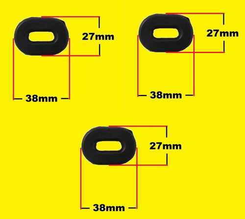 Rubber side panel - side, for