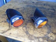 Lucas Reflectors Triumph T100 T120 Under Tank