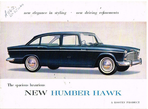 Humber hawk series saloon - humber,