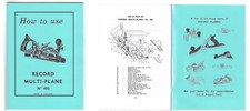 Record 405 Multi-Plane Manual