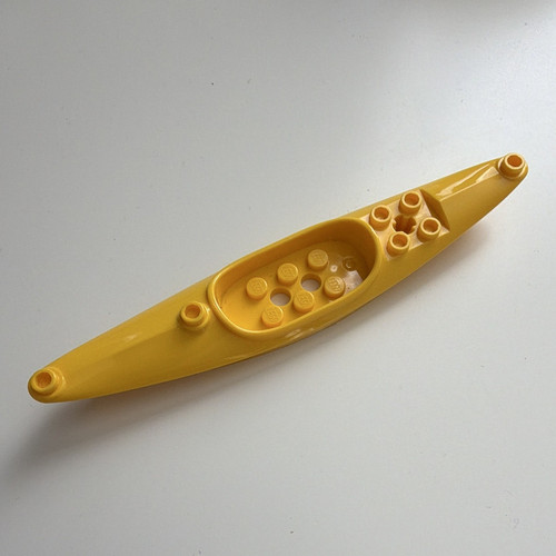 Lego kayak canoe yellow - kayak/canoe,